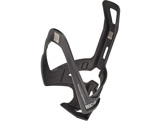 Košík ELITE ROCKO Carbon černý matný/modrý